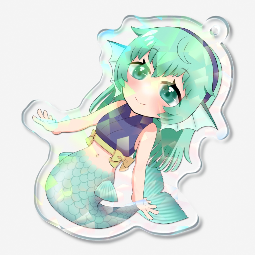 人魚のアコヤ アクリルキーホルダーA