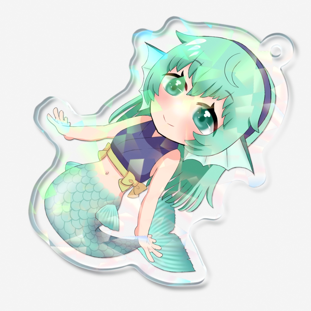 人魚のアコヤ アクリルキーホルダーA