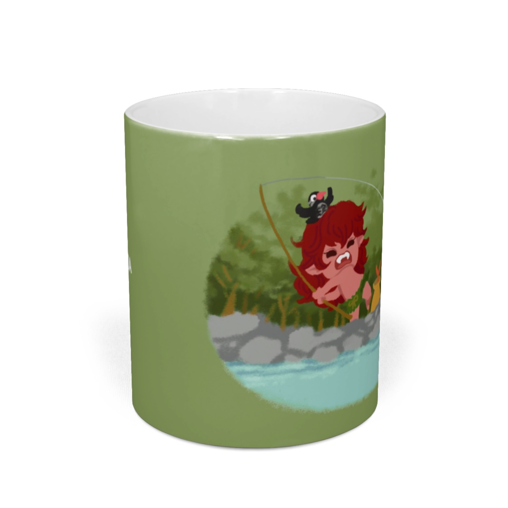 【コラボ】カッパとキジムナー・マグカップ