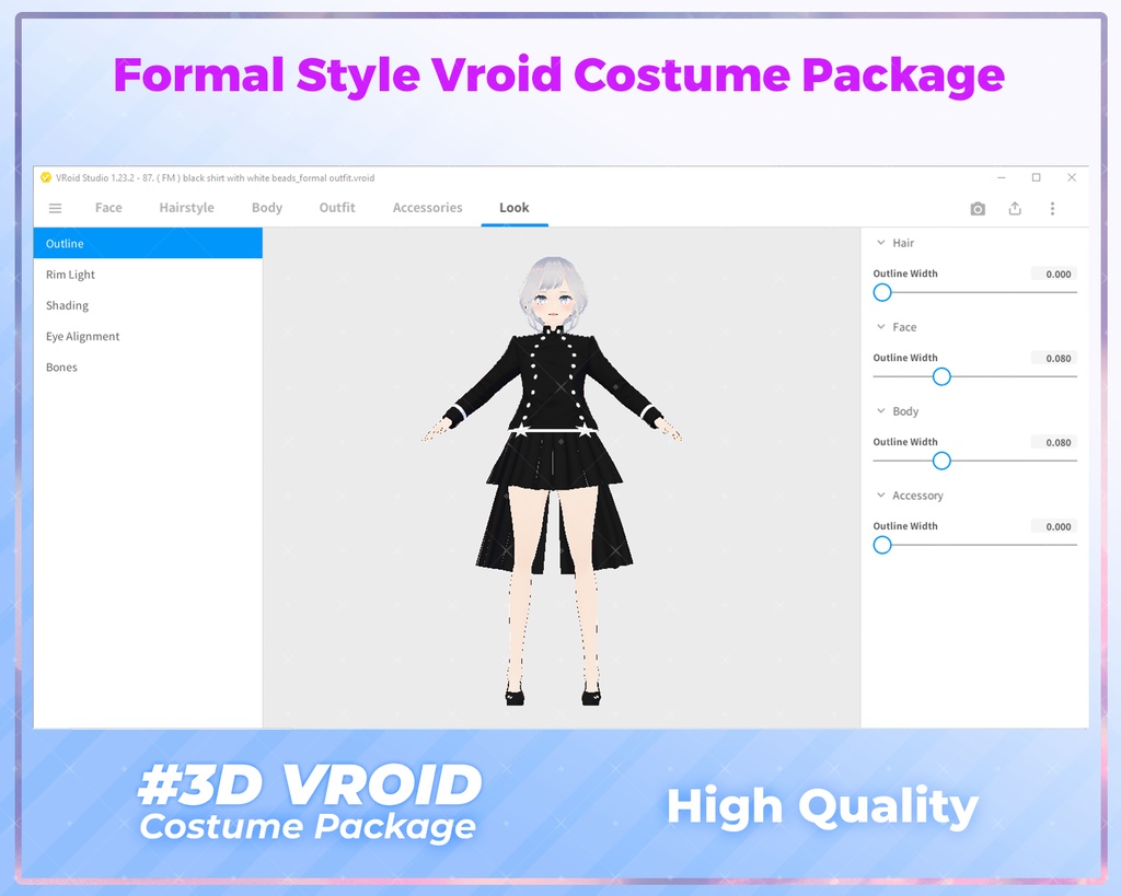 3D VRoid Casual Girl Outfit Pack Cute & Trendy Clothes for VRoid Models | VRoid Clothes, VRoid Fashion, VRoid Outfit