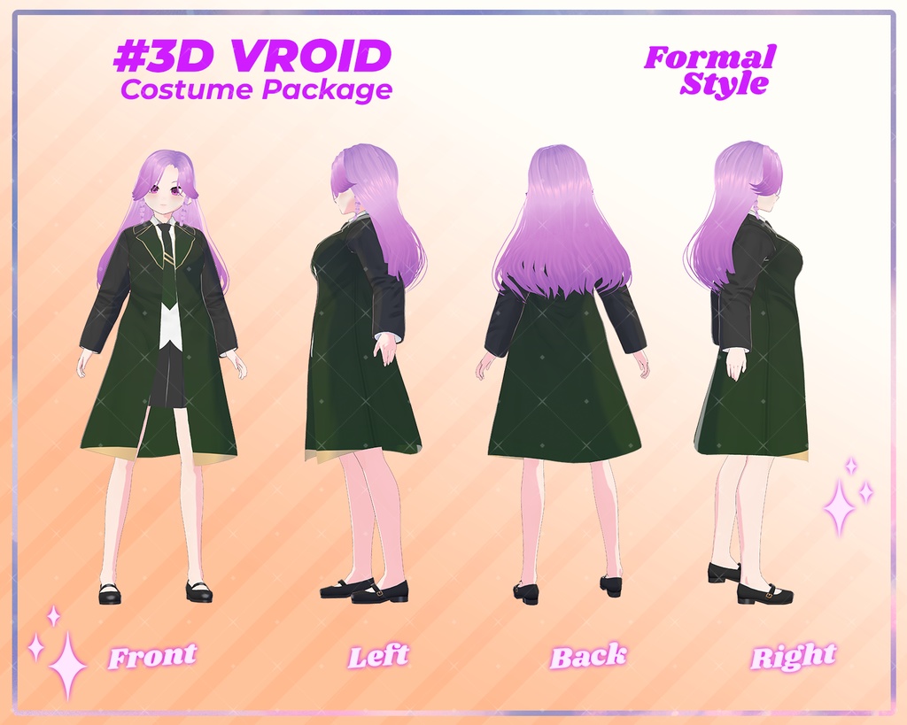3D VRoid Clothing Pack Cozy & Chic Casual Girl Fashion | VRoid Outfit, VRoid Casual Wear, VRoid Fashion