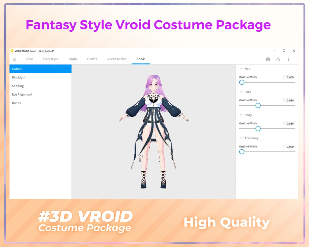 3D VRoid Outfit Pack Fantasy Style Royal & Enchanted Warrior Dresses for VRoid Models | VRoid Clothes, VRoid Costume, VRoid Fashion