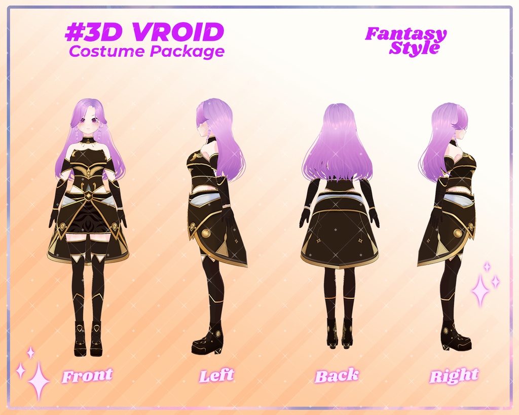 3D VRoid Outfit Pack Regal Fantasy Warrior Dresses for VRoid Models | VRoid Clothes, VRoid Costume, VRoid Fantasy Fashion