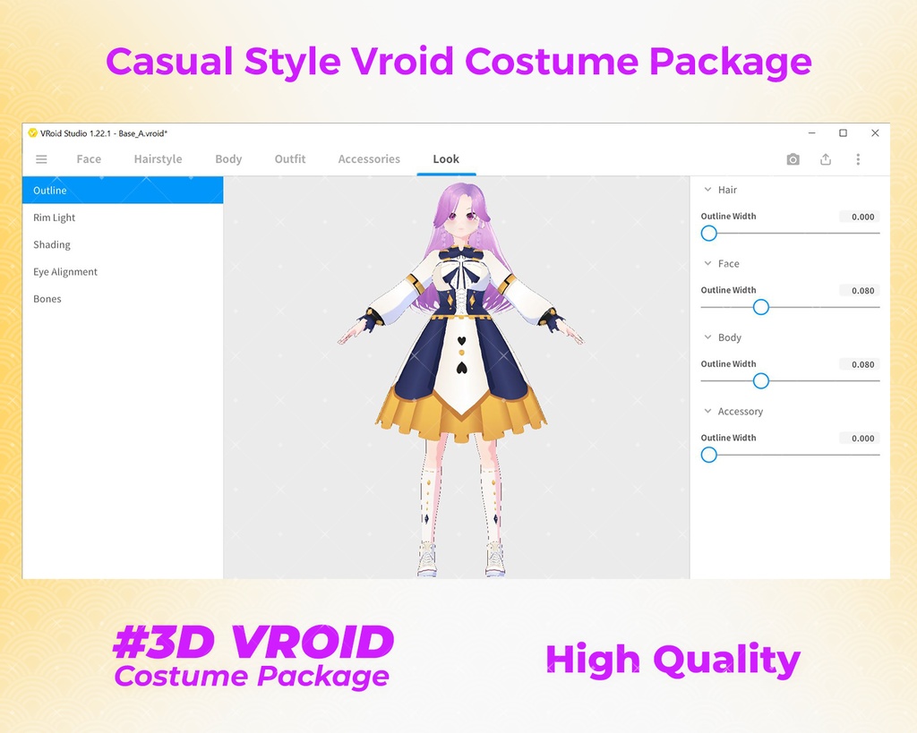3D VRoid Casual & Elegant Dress Outfit Pack Modern Anime Style for VRoid Models | VRoid Clothes, VRoid Costume, VRoid Fashion