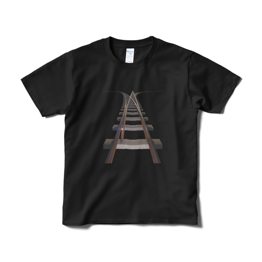 線路ポイントTシャツ
