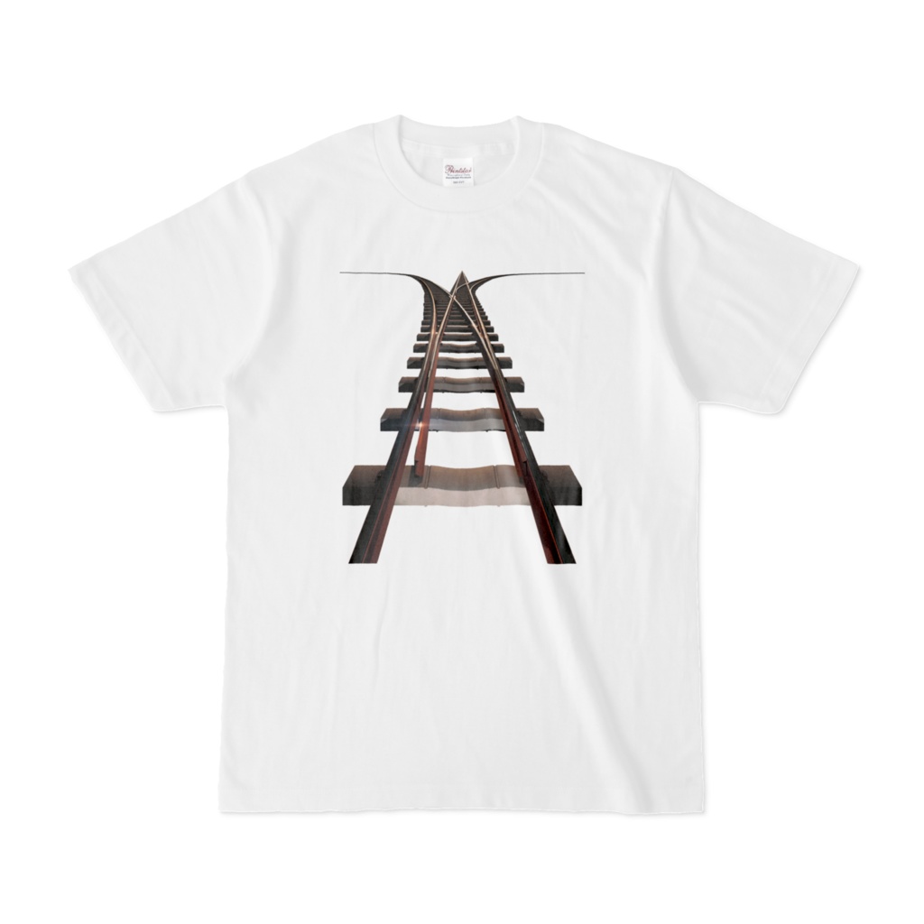 線路ポイントTシャツ