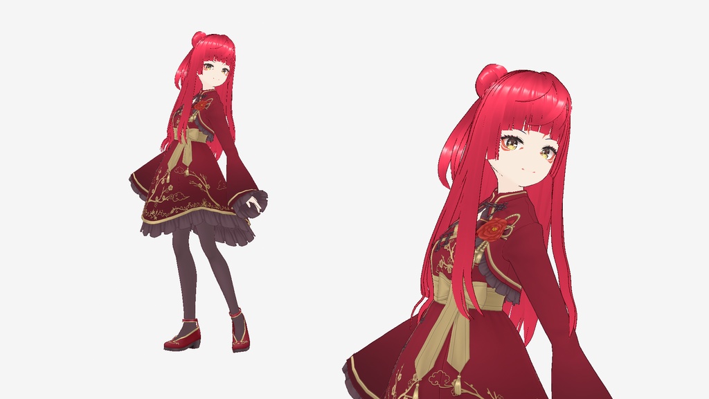 Fire Mage Girl (火の魔術師の女の子) - Cove989 - 3/3