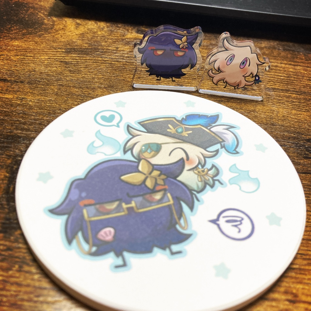 毛玉レイチュリもどきミニアクスタ