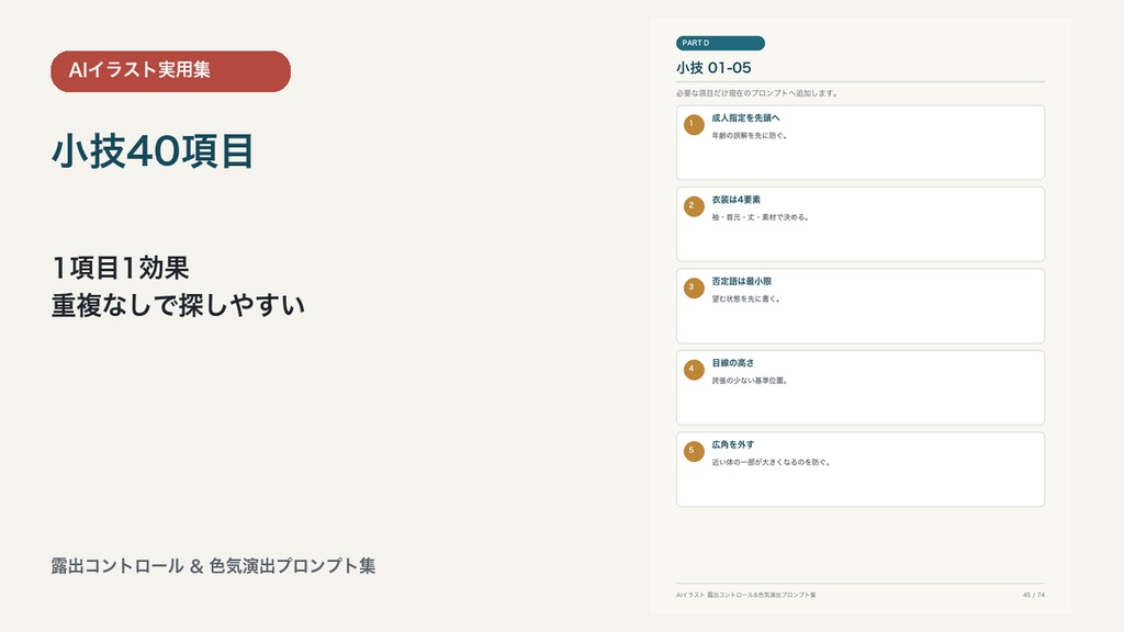 AIイラスト 露出コントロール&色気演出プロンプト集