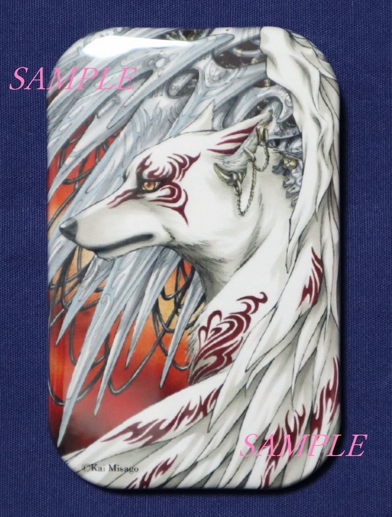 【四角缶バッジ】②