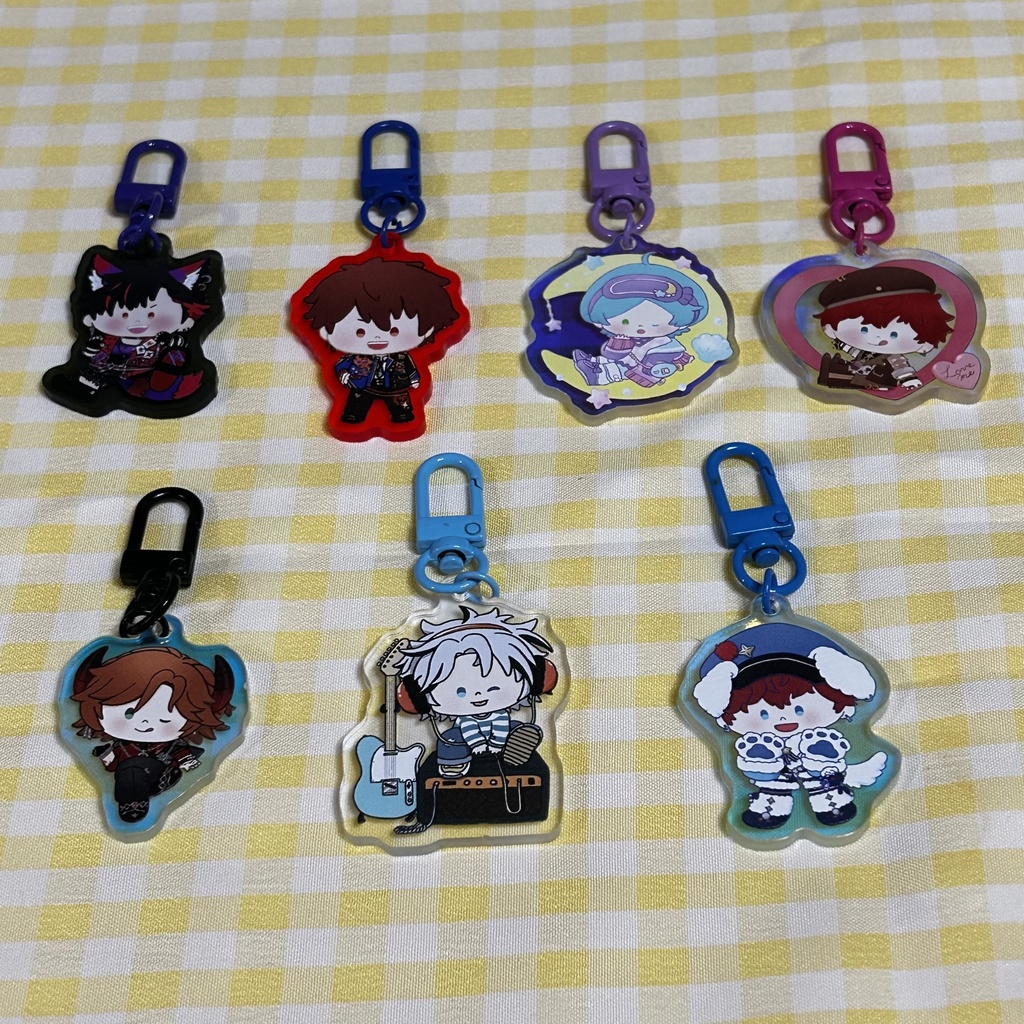 アクリルキーホルダー　各種