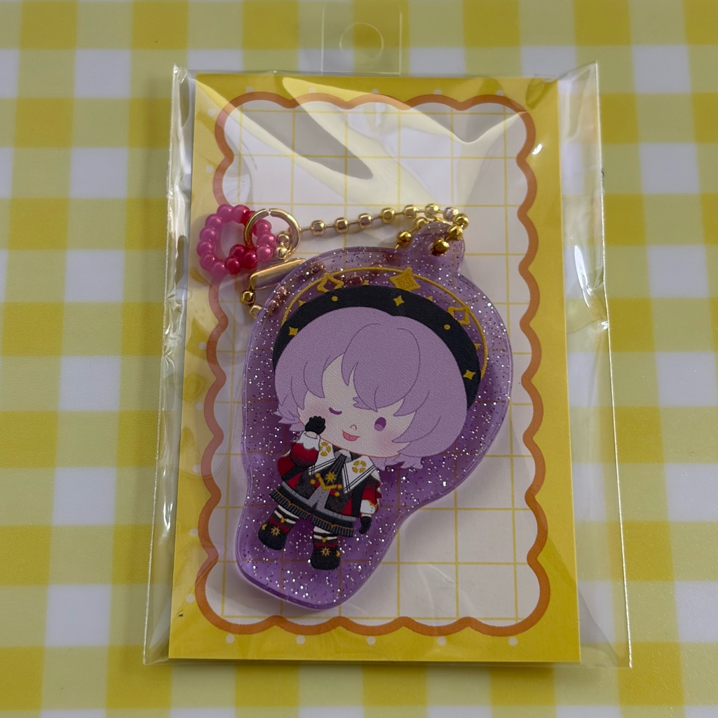 Ha/Lo・仙石忍 ラメ アクリルキーホルダー