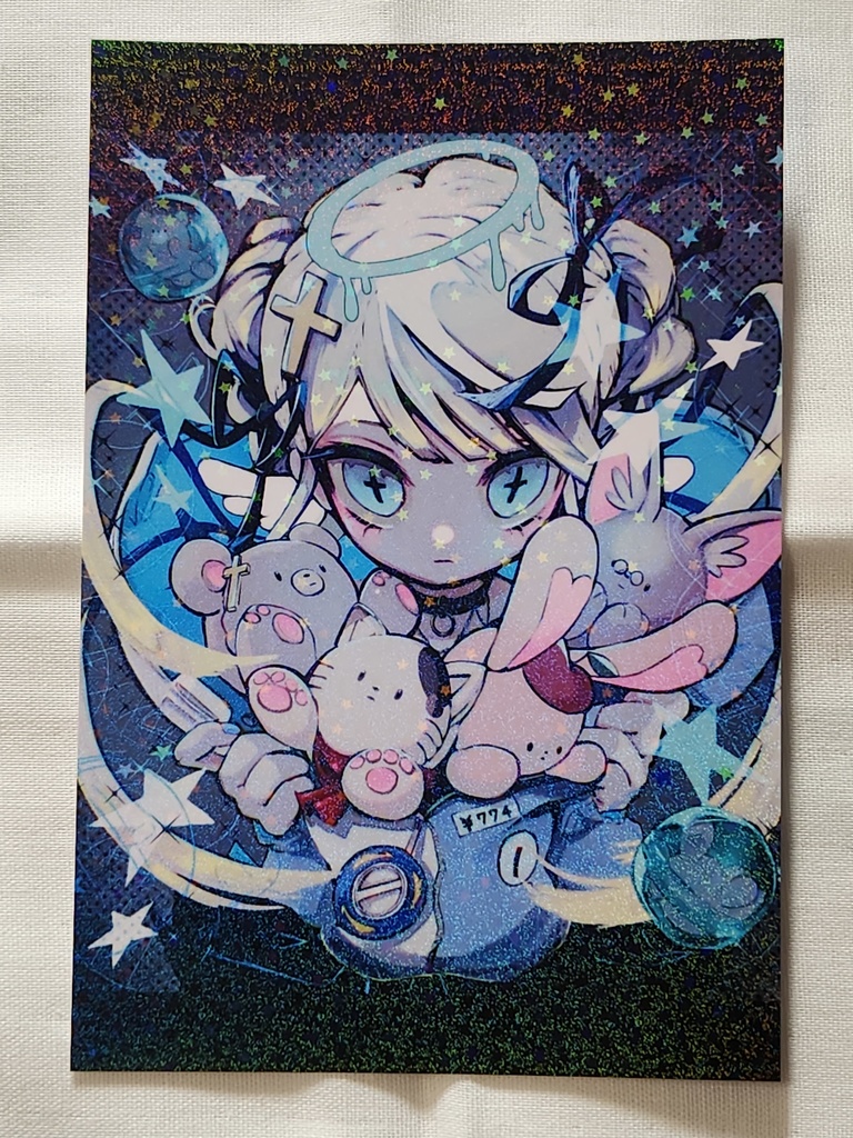 キラキラポストカード