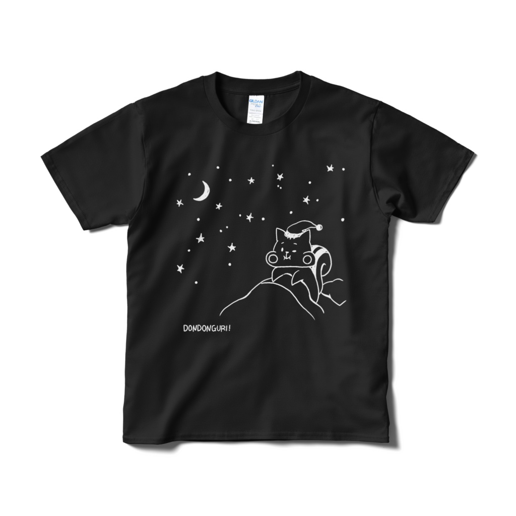 【夜空リス】Tシャツ