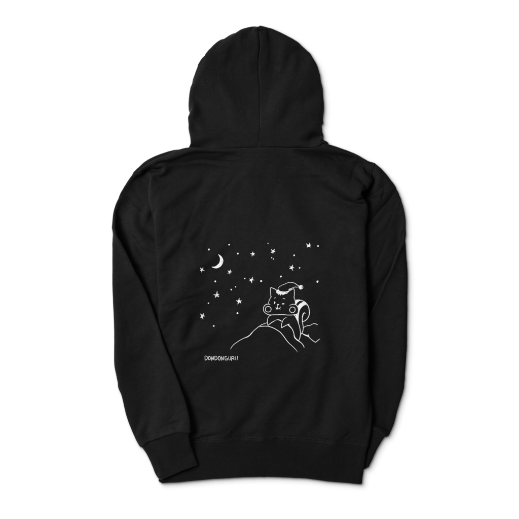 【夜空リス】ジップパーカー