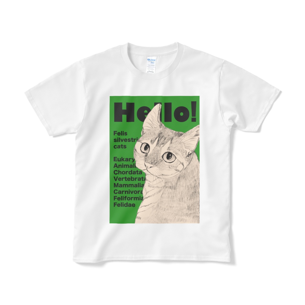 『nyanko』Tシャツ
