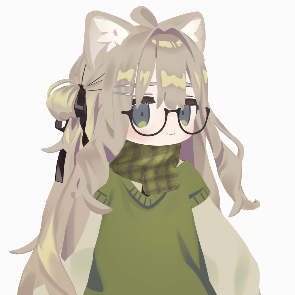 【Kipfel / キプフェル対応】ふわっとマフラー 2色(PC / Quest 対応)