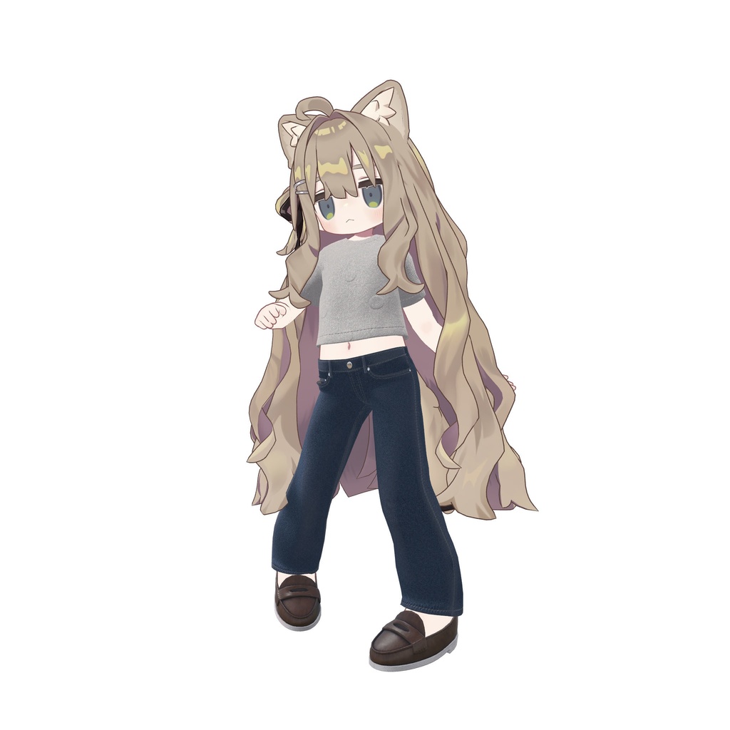 【Kipfel / キプフェル対応】デニムベーシックスタイル(PC / Quest 対応)