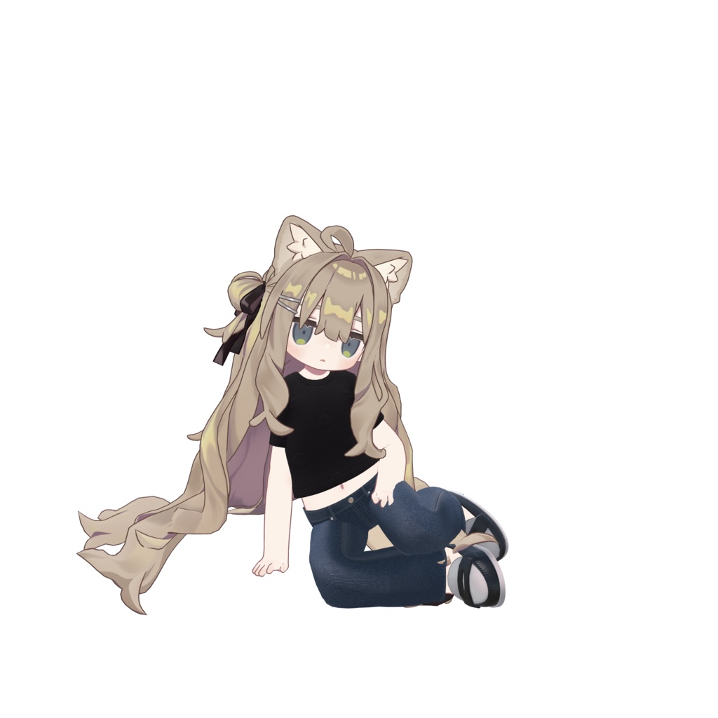 【Kipfel / キプフェル対応】デニムベーシックスタイル(PC / Quest 対応)