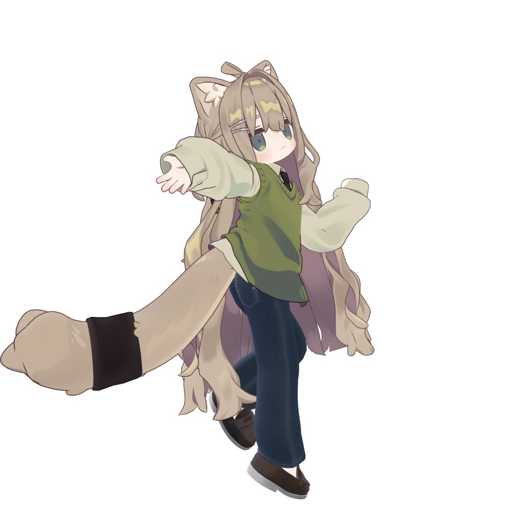 【Kipfel / キプフェル対応】デニムベーシックスタイル(PC / Quest 対応)