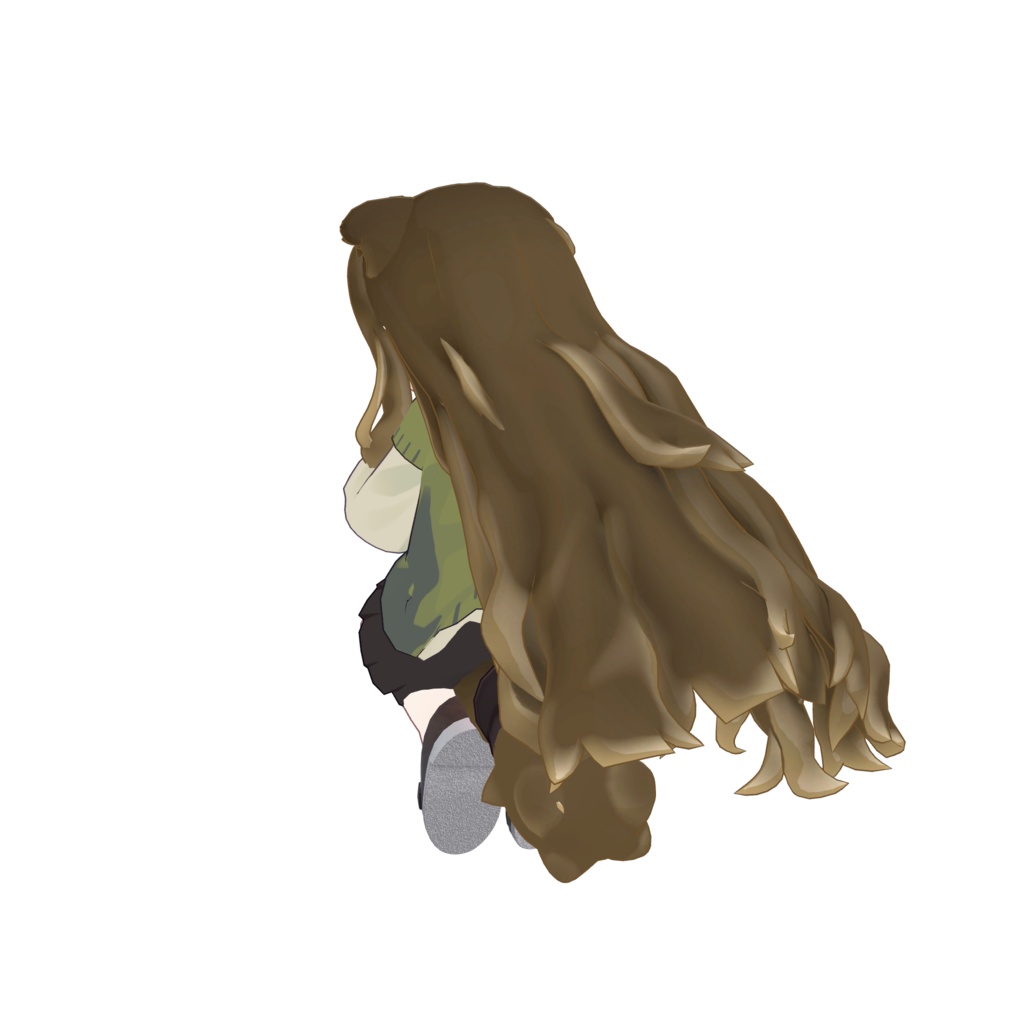 【Kipfel / キプフェル対応】髪色マテリアルセット - アッシュブラウン&スモーキーピンク