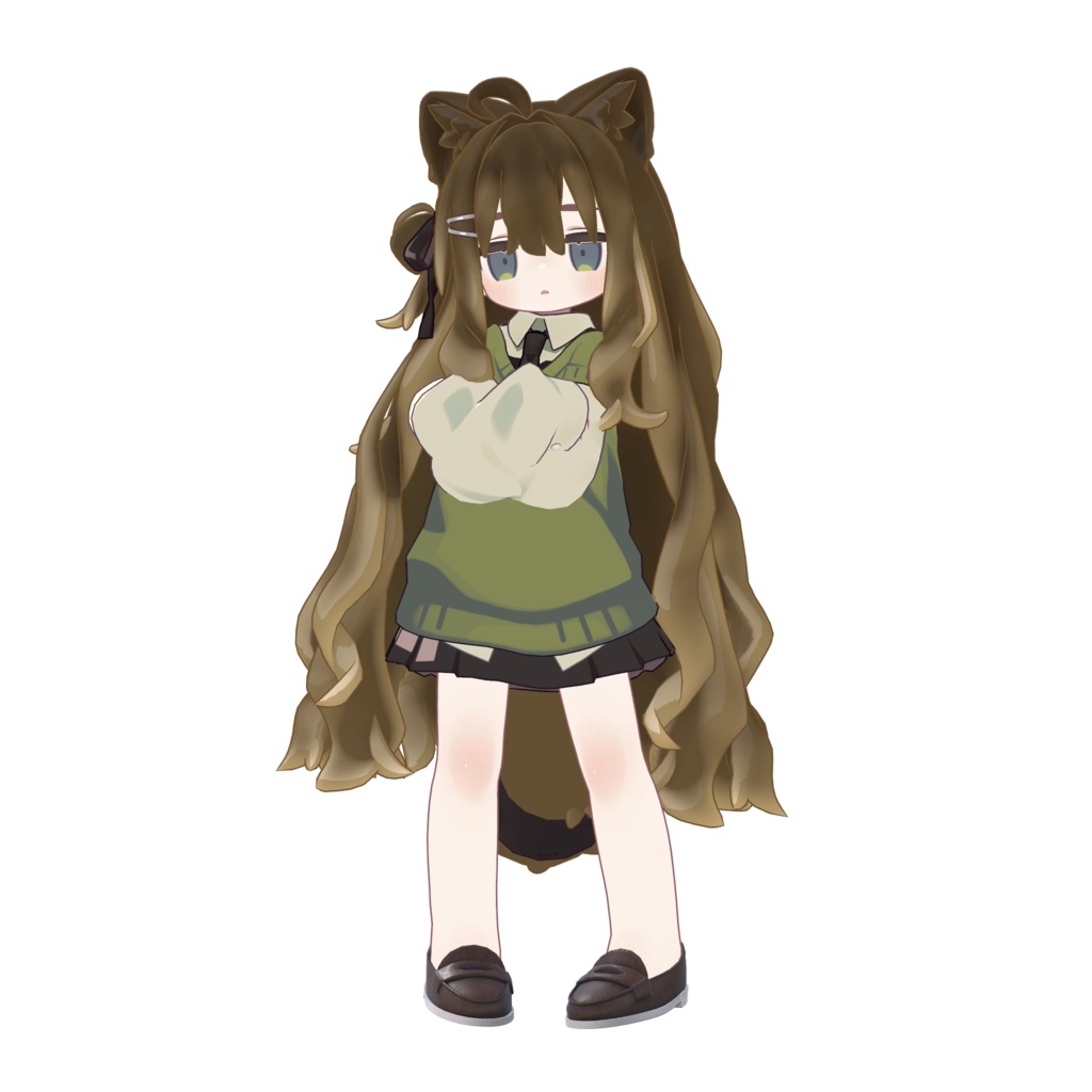 【Kipfel / キプフェル対応】髪色マテリアルセット - アッシュブラウン&スモーキーピンク