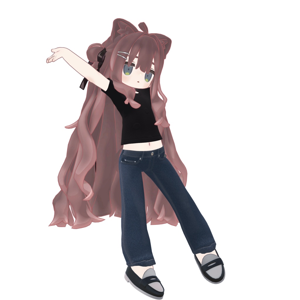 【Kipfel / キプフェル対応】髪色マテリアルセット - アッシュブラウン&スモーキーピンク