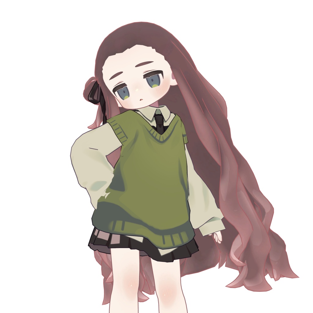 【Kipfel / キプフェル対応】髪色マテリアルセット - アッシュブラウン&スモーキーピンク