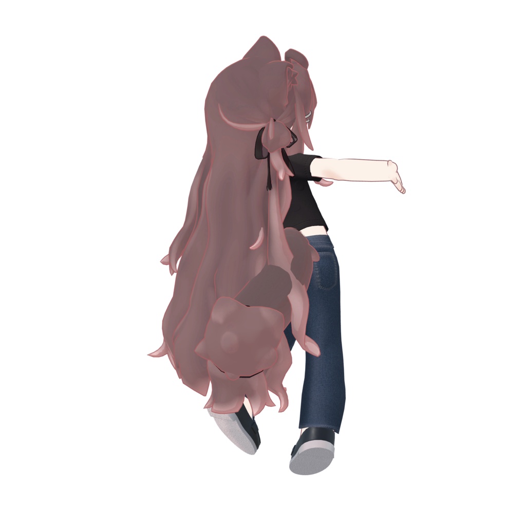 【Kipfel / キプフェル対応】髪色マテリアルセット - アッシュブラウン&スモーキーピンク