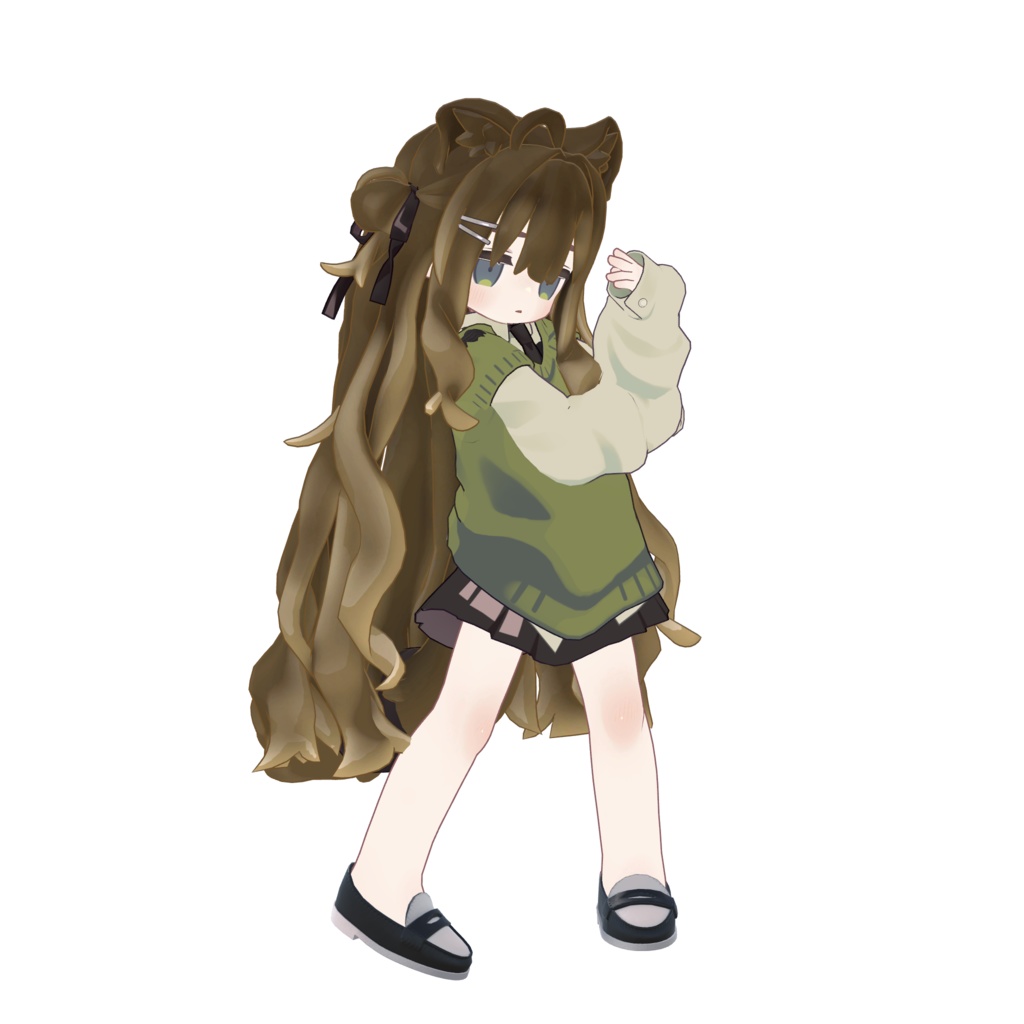 【Kipfel / キプフェル / まめふれんず対応】クラシック・レザーローファー(PC / Quest 対応)