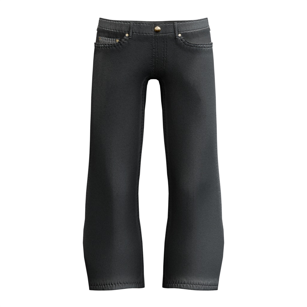 【キプフェル / まめふれんず対応】ベーシック・デニムパンツ(PC / Quest 対応)