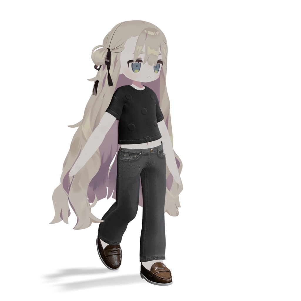 【キプフェル / まめふれんず対応】ビッグドットTシャツ(PC / Quest 対応)