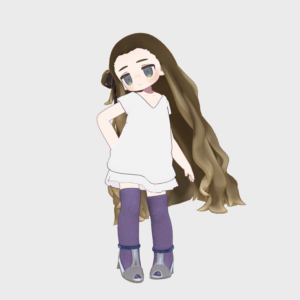 【キプフェル対応】リブソックス&メタリックコンビサンダルセット(PC / Quest 対応)