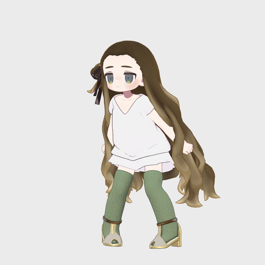 【キプフェル対応】リブソックス&メタリックコンビサンダルセット(PC / Quest 対応)