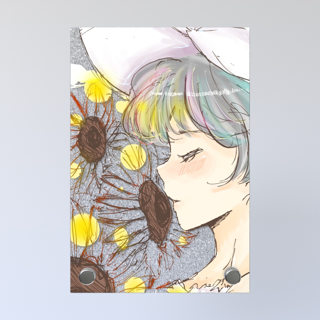 アクリルパネル(向日葵)