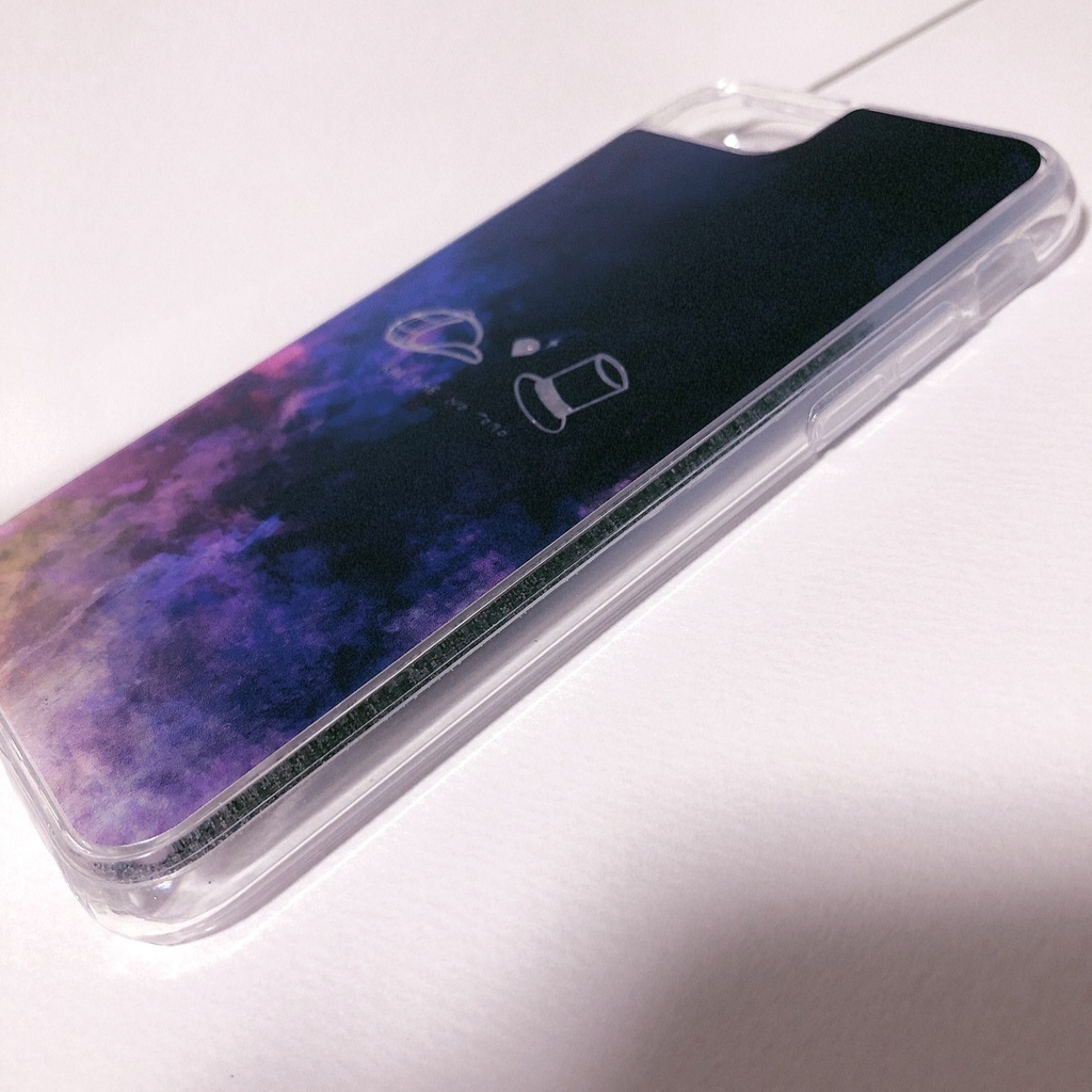 仮初め概念iPhoneケース