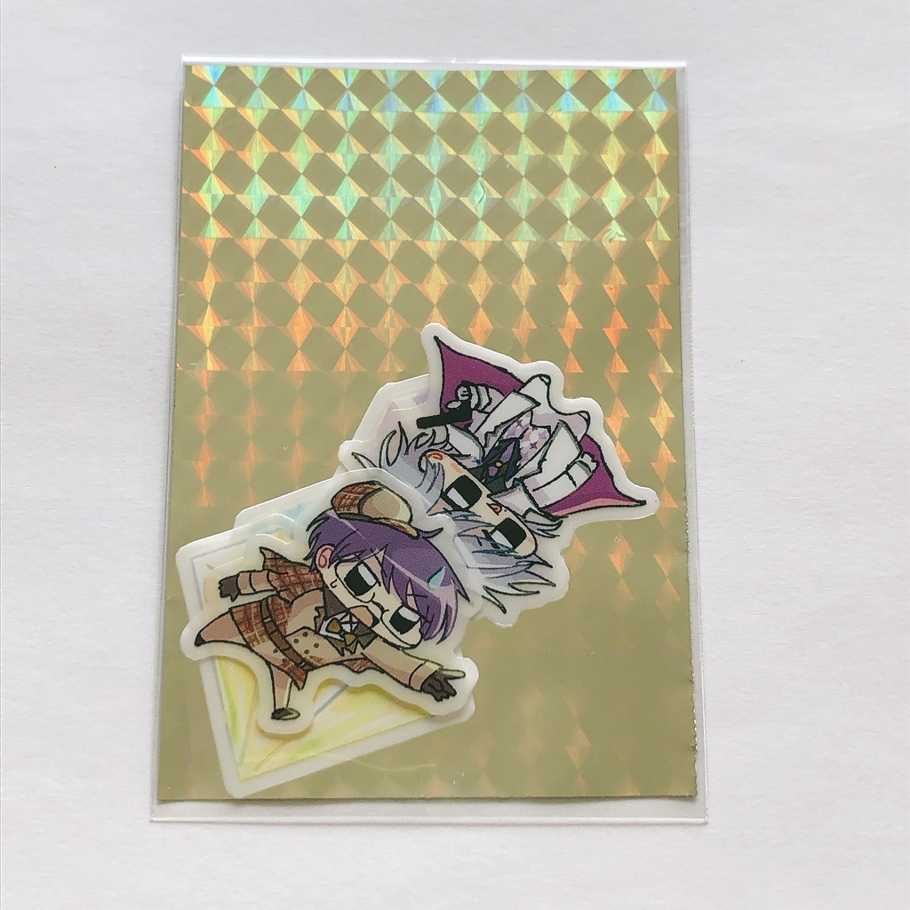 仮初めクリアフレークシール