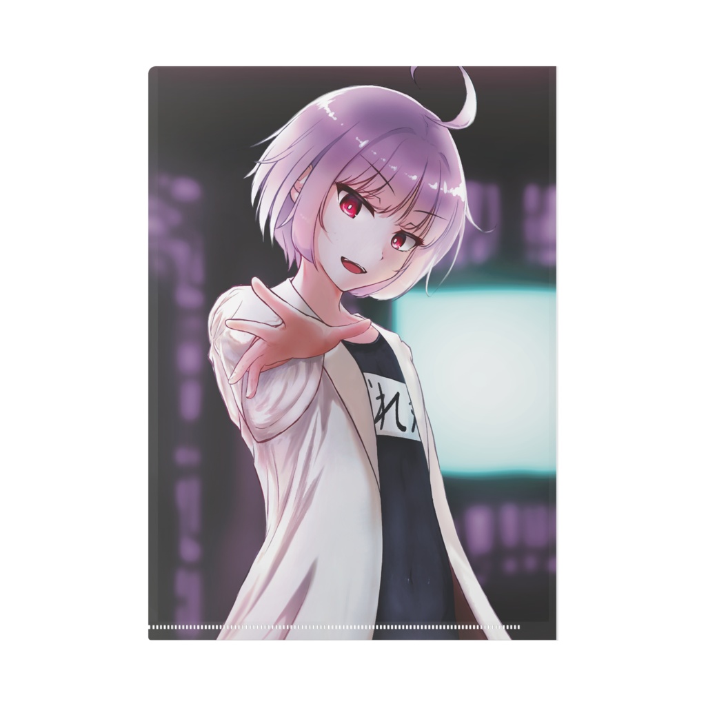 スク水白衣ぐれ丸くんクリアファイル