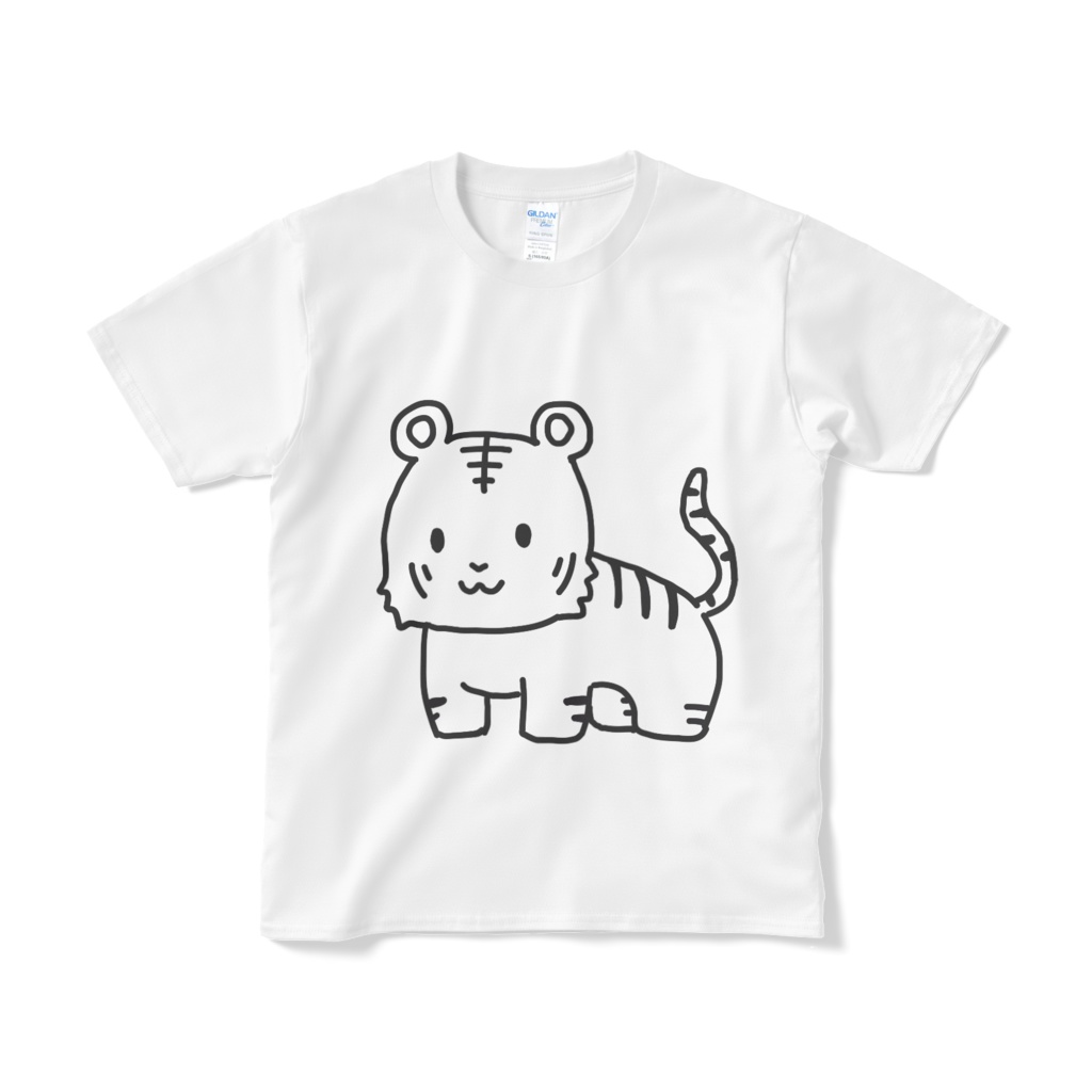 素朴なとらTシャツ