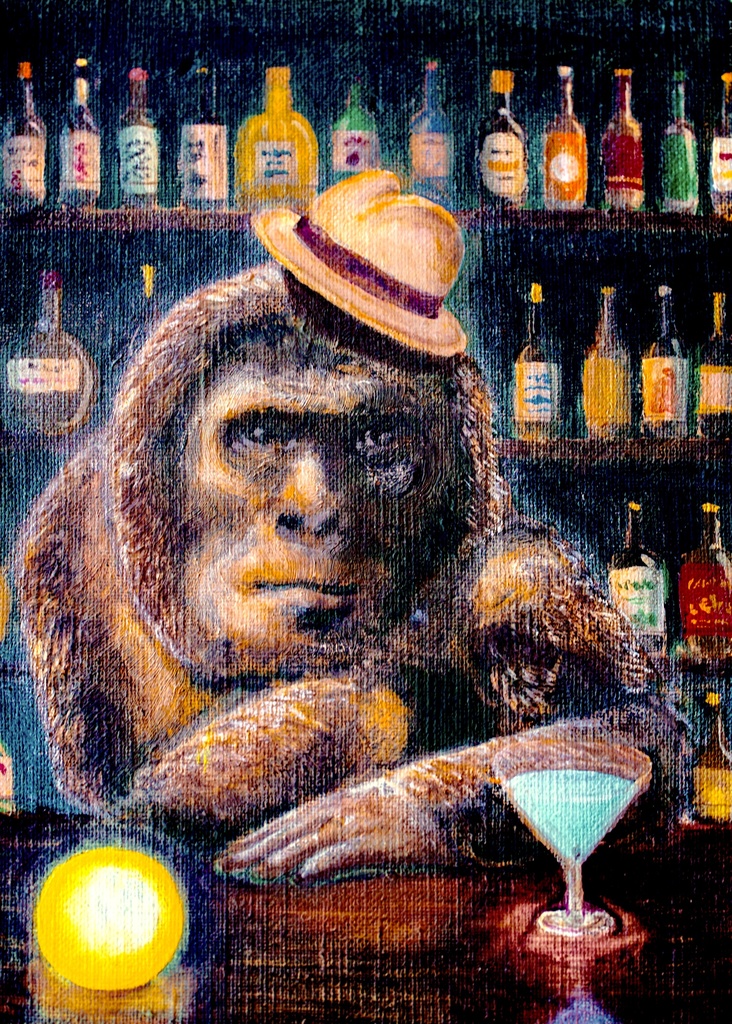 bartender gorilla