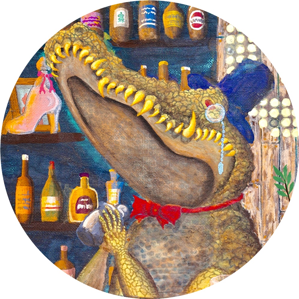 bartender crocodile