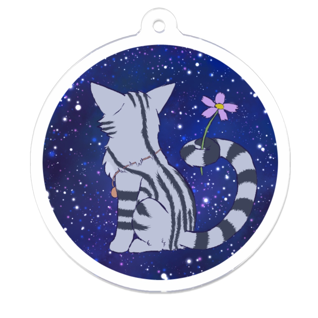 ガリレイ アクリルキーホルダー - 50 x 50 (mm)