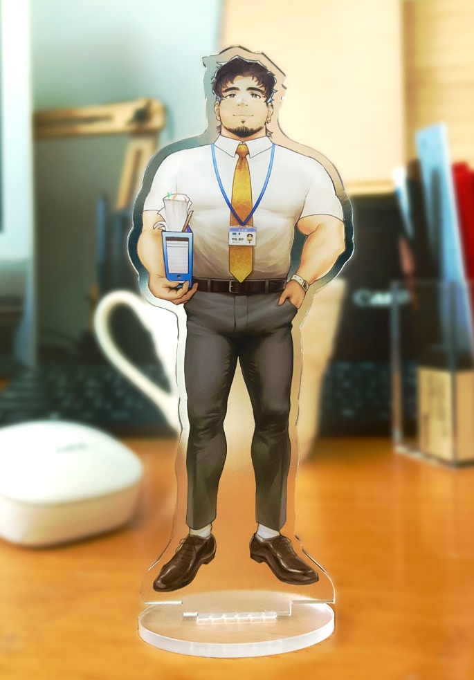 彼君のおっきなアクリルスタンド