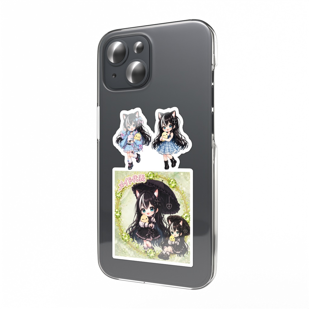 ひかげスマホステッカー