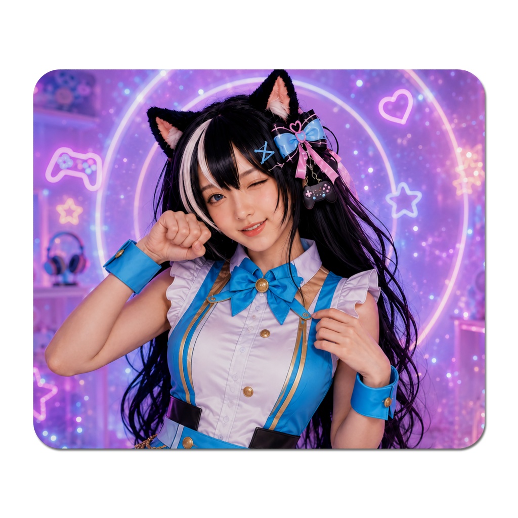 ひかげちゃんリアル風マウスパッド
