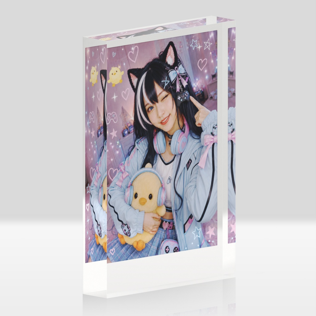 ひかげちゃんアクリルブロック