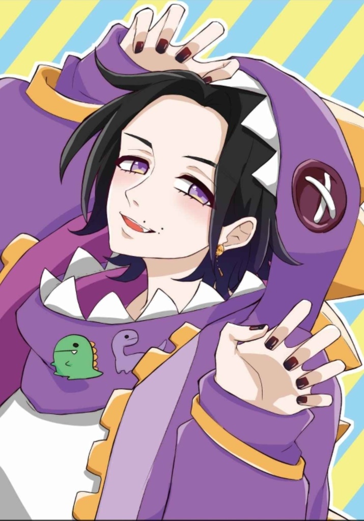 【本人描き下ろし:ポストカード】EnnA 着ぐるみ 