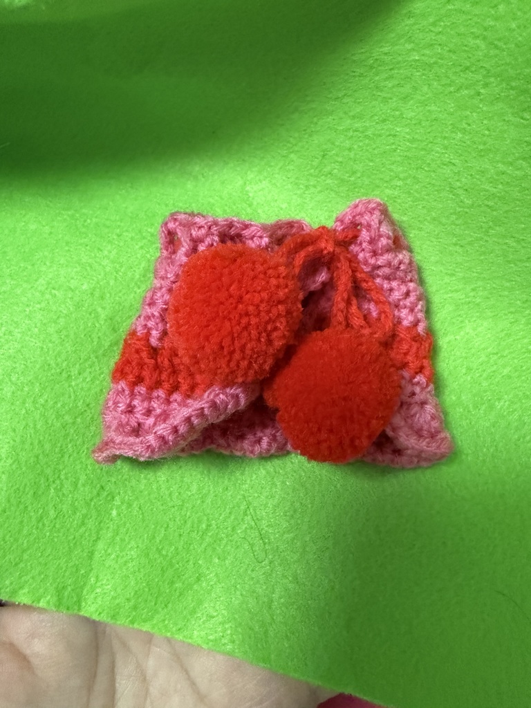 ぬいぐるみ用ニットケープ