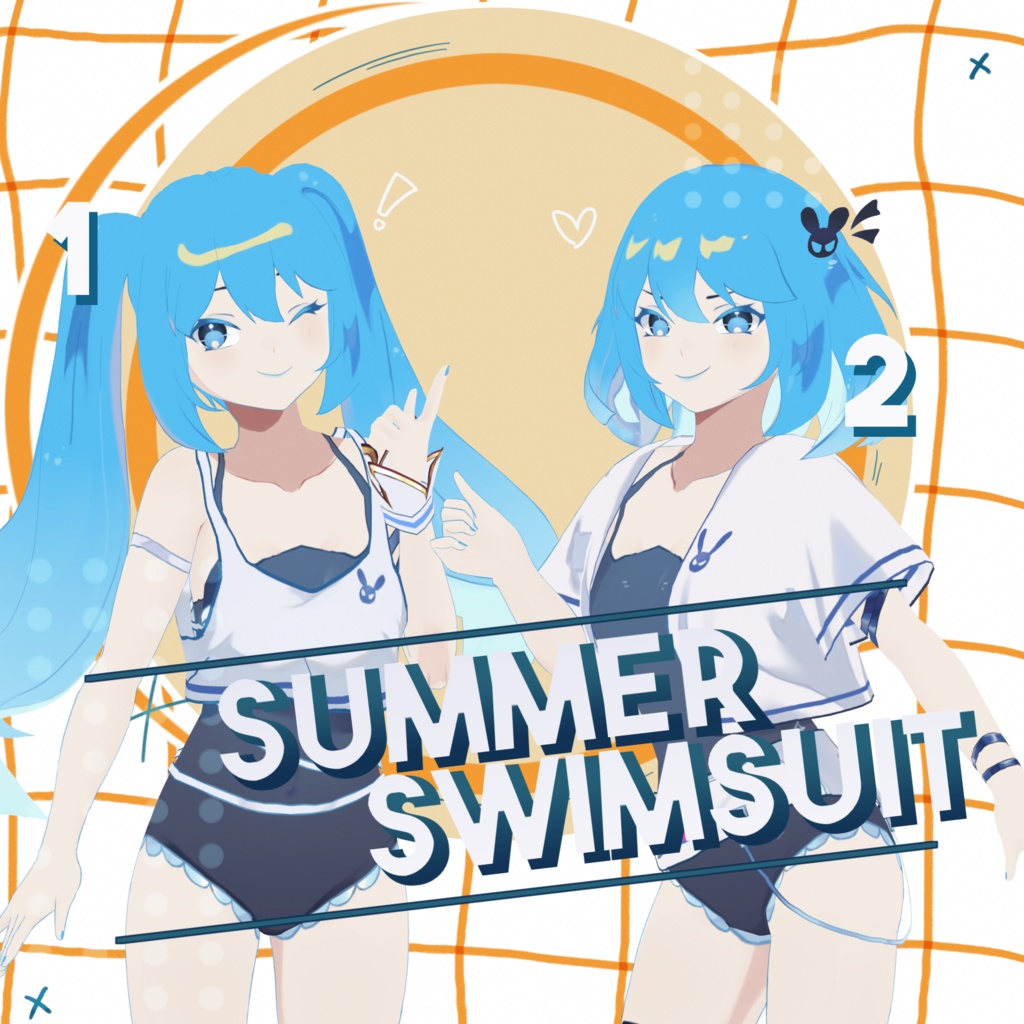 [vroid]summer_Swimsuit || 2023