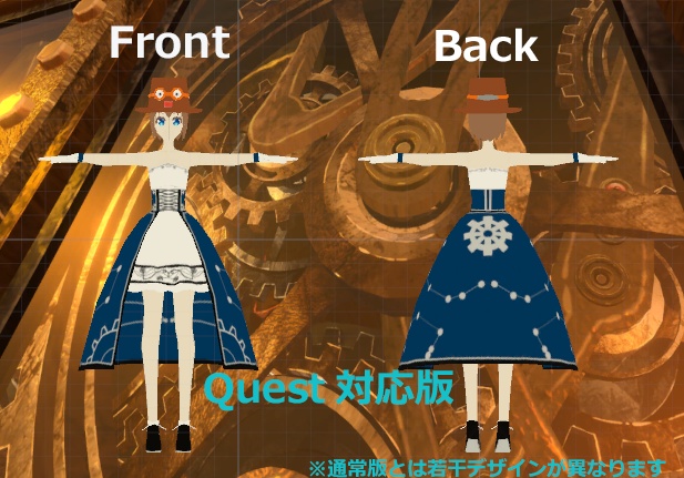 【オリジナル3Dモデル】リーサ(Risa)